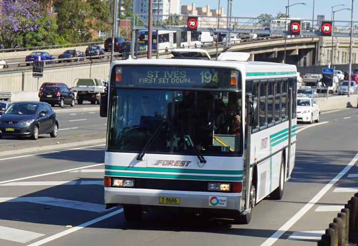 Forest Volvo B10M Custom 210 8686